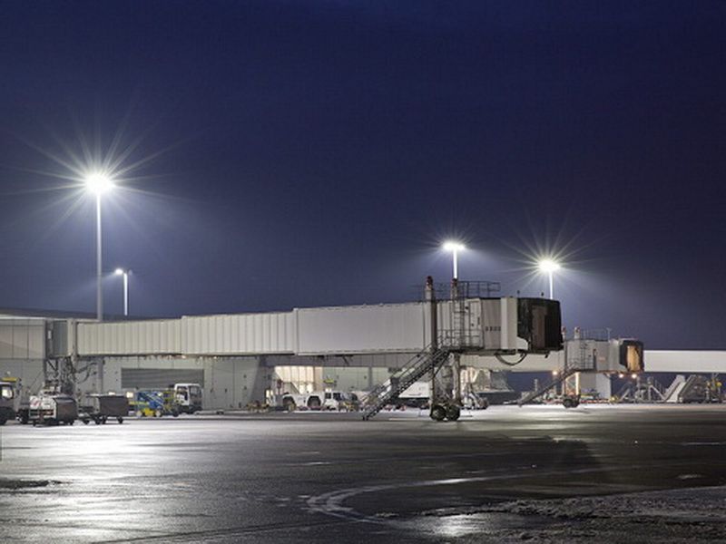 400W LED floodlight for Container yard of Seaport 2