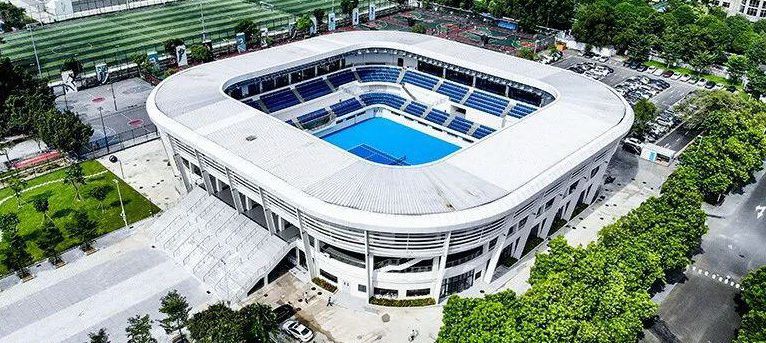 WTA Tennis Court Lighting Project - Guang Zhou Tian He Stadium Centre 1
