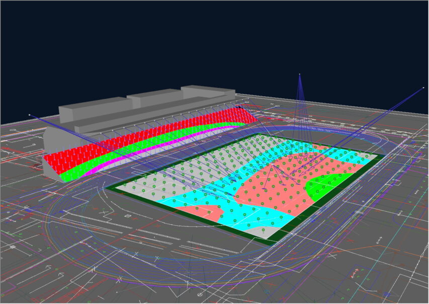 The most professional LED sports lighting design