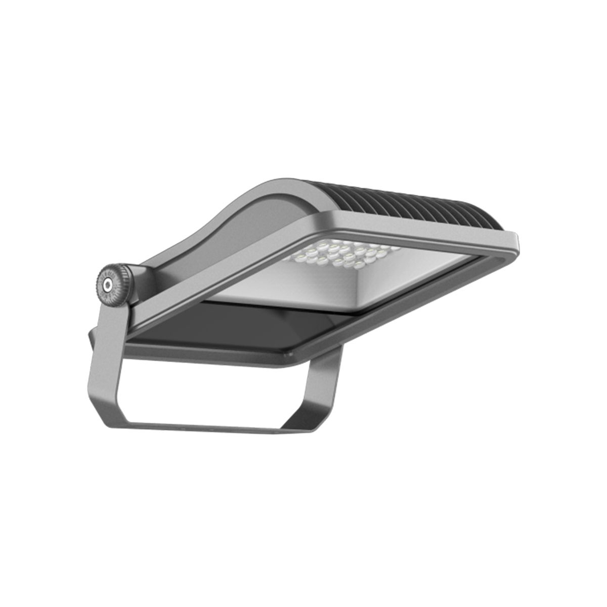 Vega Series Slim LED Floodlights Black 160 lm w Tennis Court 5700